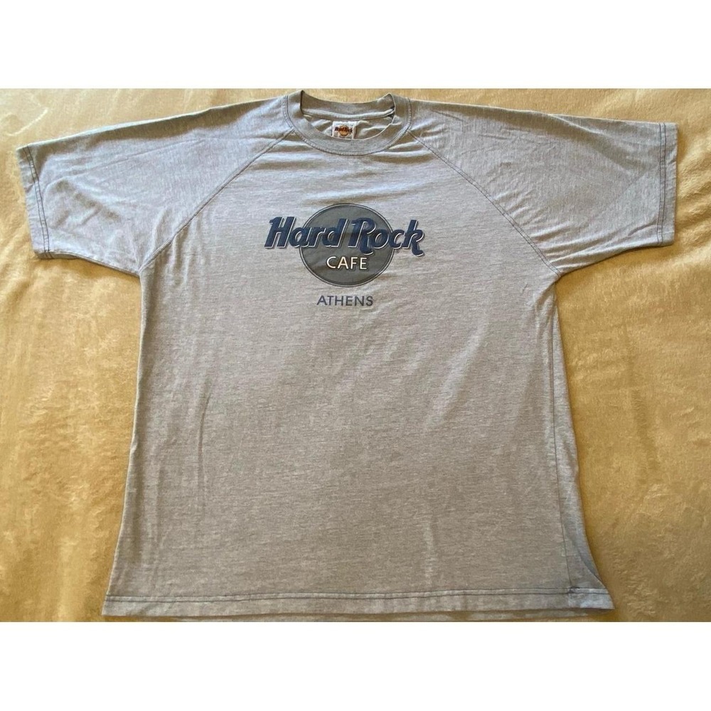 Hard Rock Cafe Athens T Shirt Mens X-Large s39